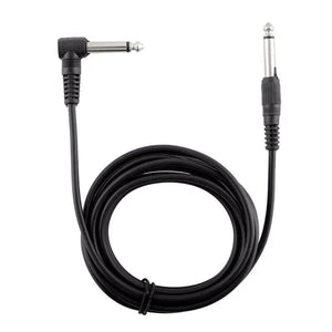 2 PACK 10FT Electric Patch Cord Guitar Amplifier Amp Cable Right Angle 90 Degree - Rieworkes