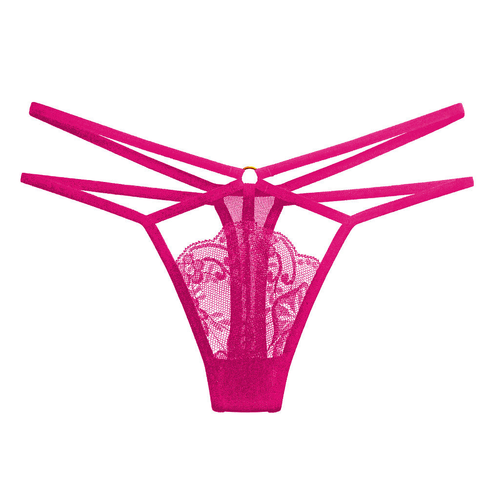 Lace Low Waist Thong for Women - Sexy Fitness Wear Mimarta