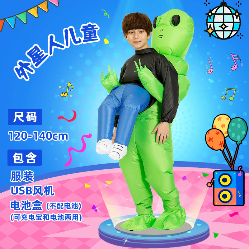 Alien Inflatable Costume for Halloween Kids' Dress-up Mimarta