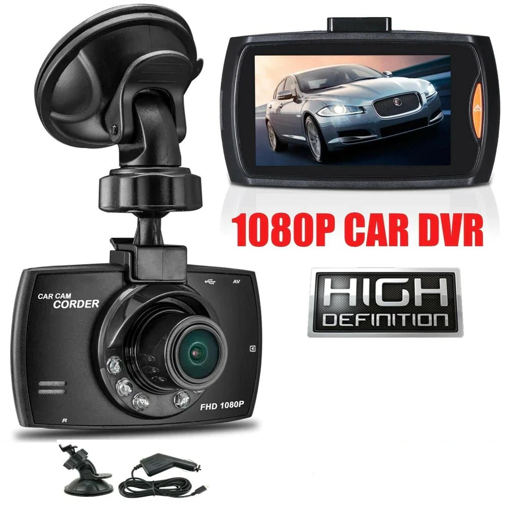 2.7'' Full HD 1080P Dash Cam Car DVR Front &amp; Rear Camera Night Vision G - Sensor - Rieworkes