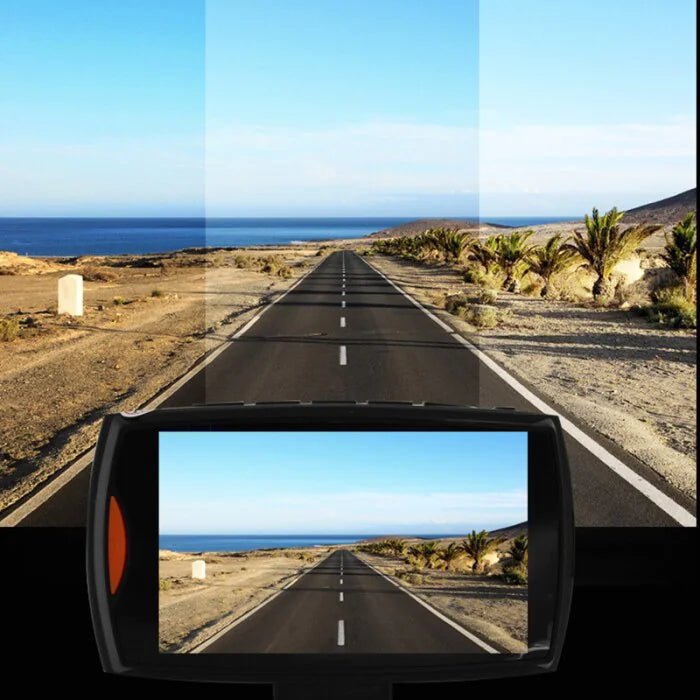 2.7'' Full HD 1080P Dash Cam Car DVR Front &amp; Rear Camera Night Vision G - Sensor - Rieworkes
