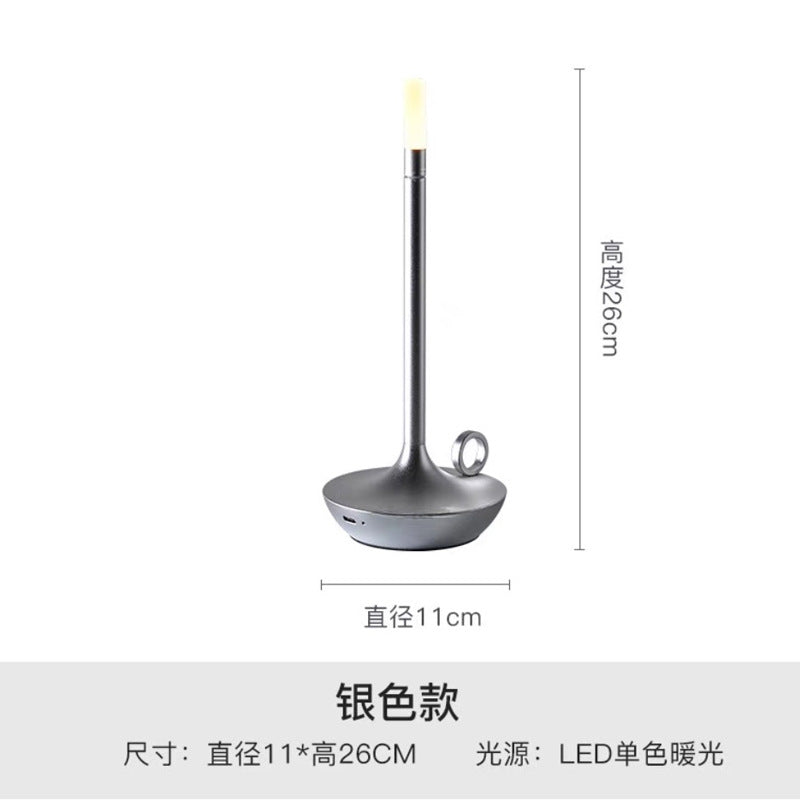 Modern Minimalist LED Vintage Candle Table Lamp Mimarta
