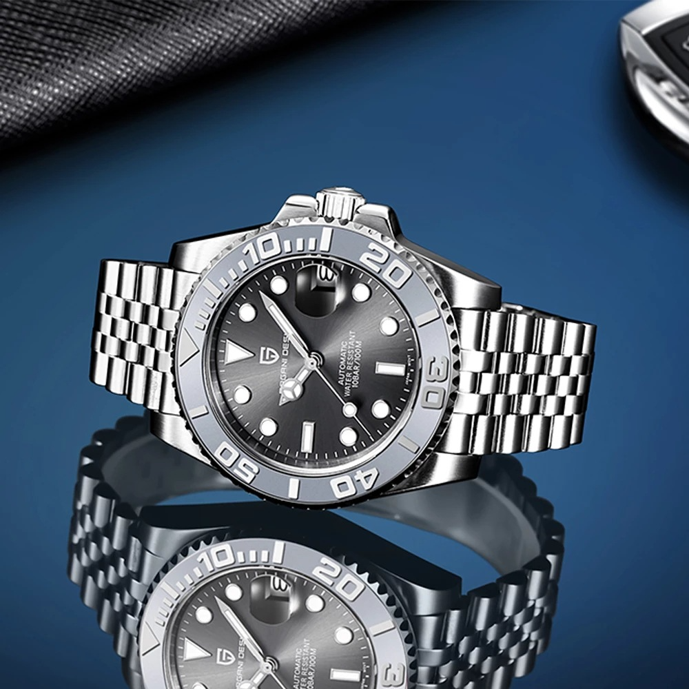 Fashion Men Mechanical Watch Luminous Rotatable Mimarta