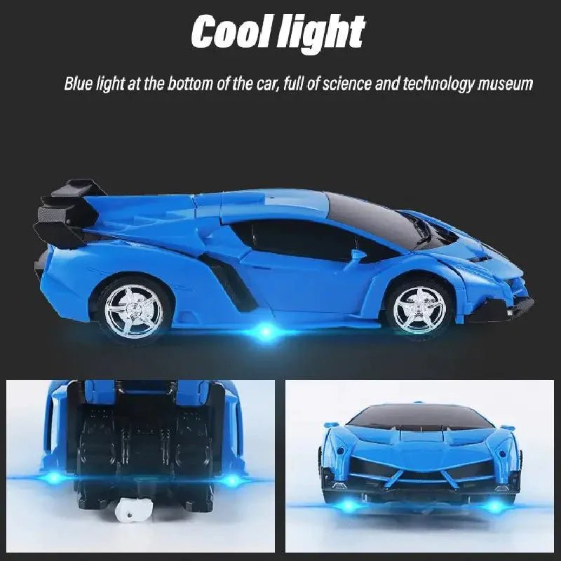 2in1 Transformer Remote Control Race Car with Rechargeable Battery - Rieworkes