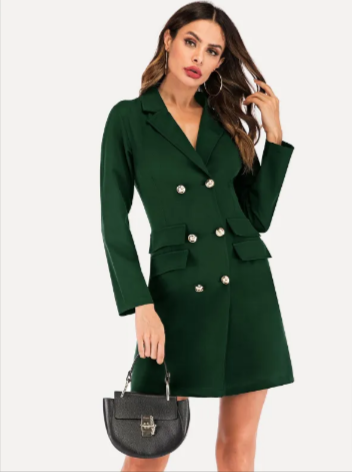 Buttoned suit jacket dress Mimarta