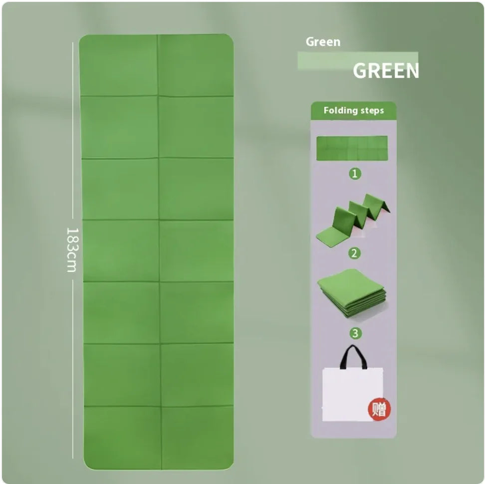 Folding Yoga Mat &amp; Tatami Mattress - Thickened Floor Mat for Lounging and Relaxation Rieworkes
