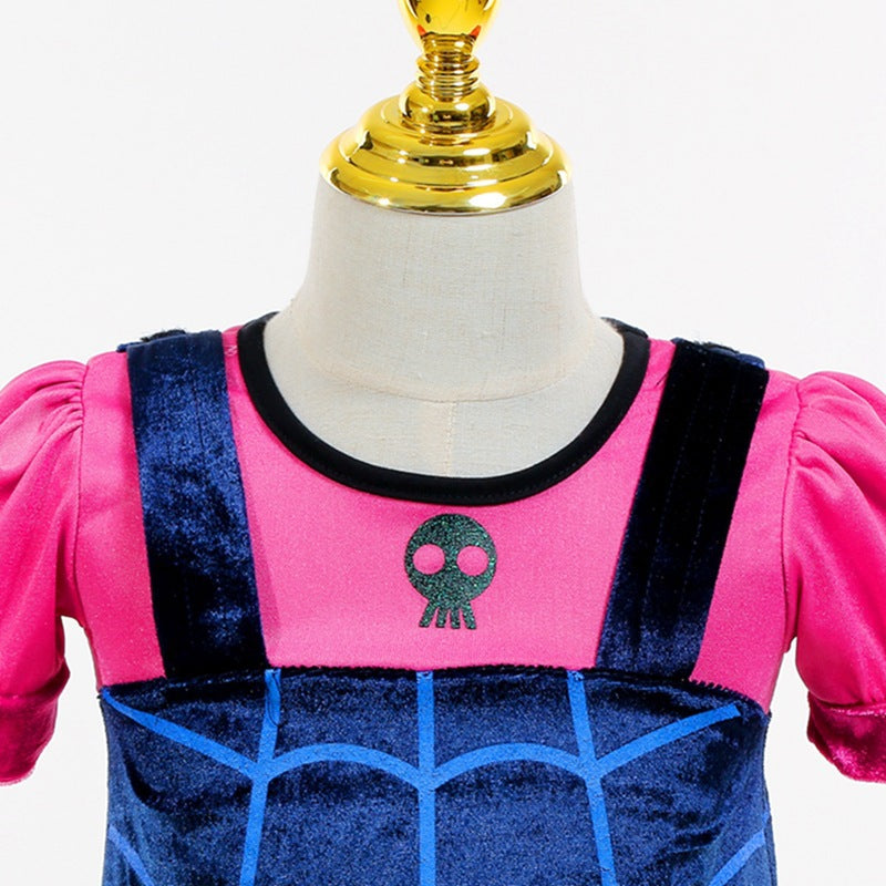 Vampire Girl Costume Dress for Kids - Halloween Outfit Mimarta