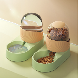 Pet Feeder & Water Dispenser Kit (2 Pieces) Mimarta