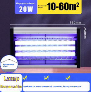 Indoor Electric Fly & Mosquito Killer Lamp Mimarta