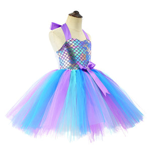 Mermaid Princess Tutu Dress for Baby Halloween Party Mimarta