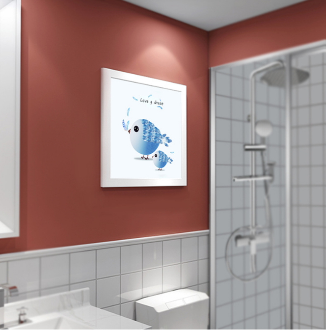 Hidden Bathroom Storage Cabinet with Waterproof Design Mimarta