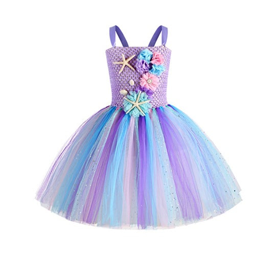Halloween Mermaid Dress for Girls - Ariel Style Mimarta
