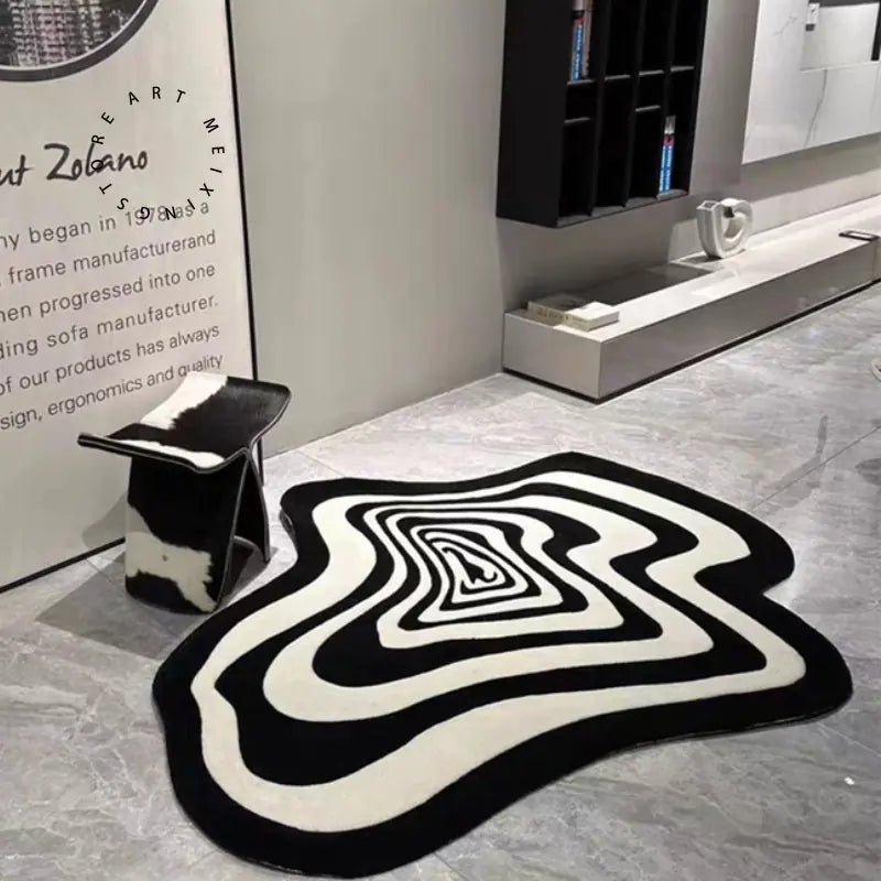 Black And White Living Room Carpet Rieworkes