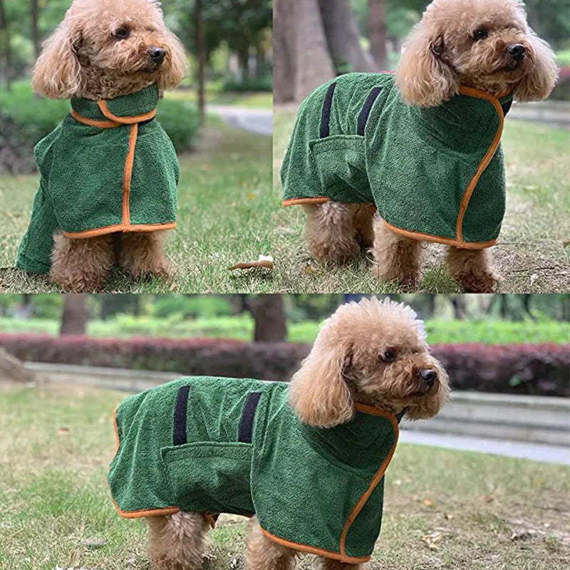 Pet Bathrobe Fast Drying Towel Mimarta