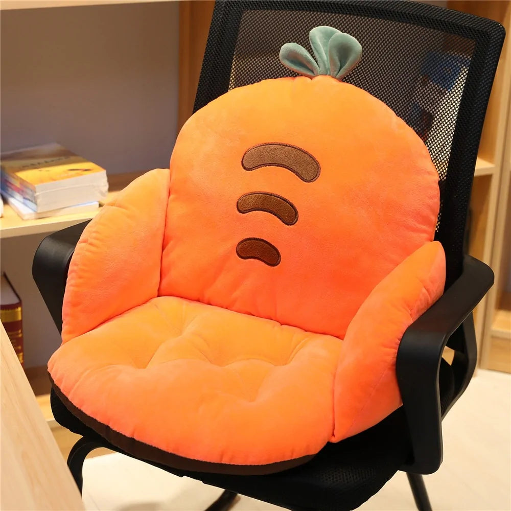One-piece Chair Cushion: Office/Home Seat Support &amp; Backrest Rieworkes