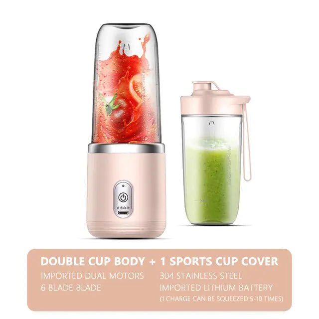 6 Blades Portable Juicer Blender - Rieworkes