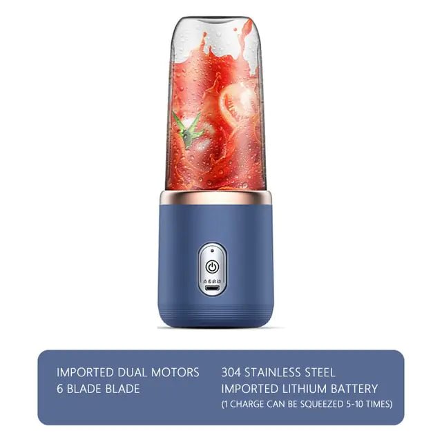 6 Blades Portable Juicer Blender - Rieworkes