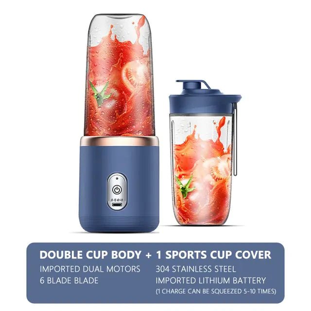 6 Blades Portable Juicer Blender - Rieworkes