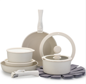 15-Piece Non-Stick Medical Stone Pan Set Mimarta