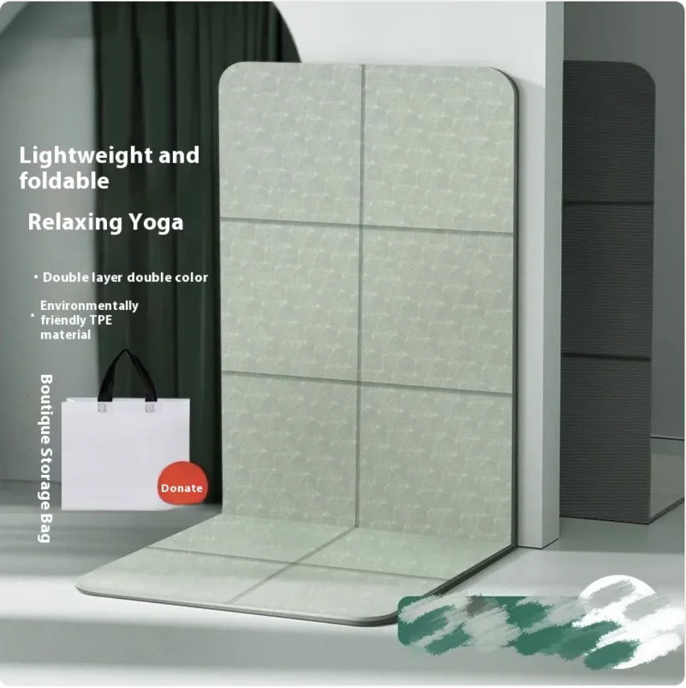 Folding Yoga Mat &amp; Tatami Mattress - Thickened Floor Mat for Lounging and Relaxation Rieworkes