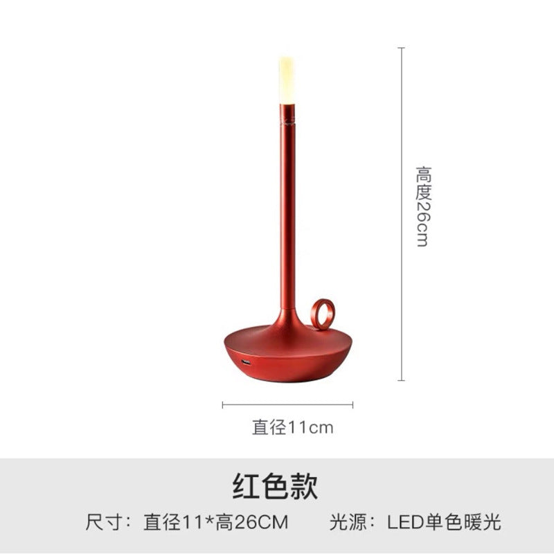 Modern Minimalist LED Vintage Candle Table Lamp Mimarta