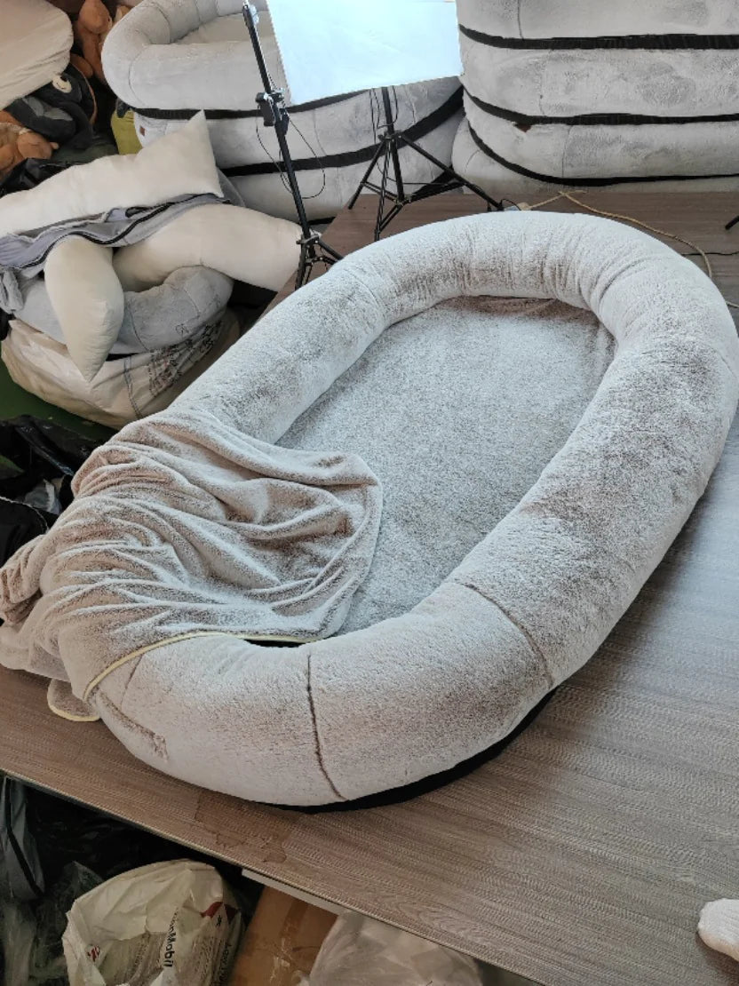 Oversized Human Dog Bed - Removable &amp; Washable Rieworkes