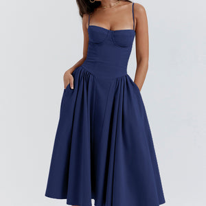 Summer Red Strapless Dress for Women - Stylish & Sexy Mimarta