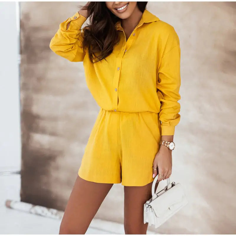Julie Shorts and Shirt Set Rieworkes