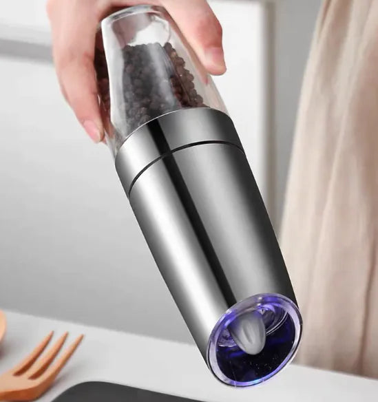 Electric Gravity Salt &amp; Pepper Grinder Rieworkes