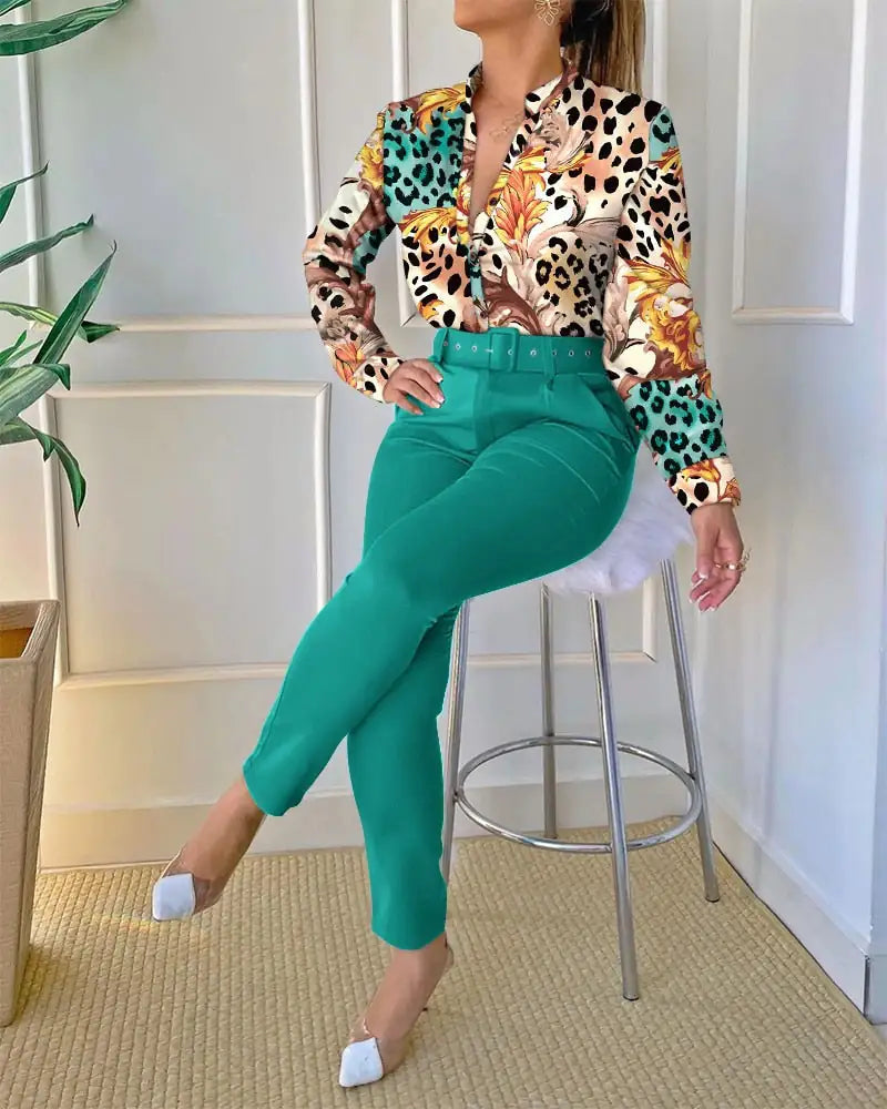 Elegant Office Wear Tops Rieworkes