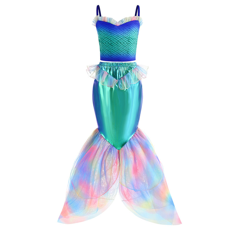 Halloween Mermaid Dress for Girls - Ariel Style Mimarta