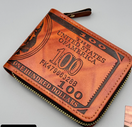 PU Leather Dollar Wallet Mimarta