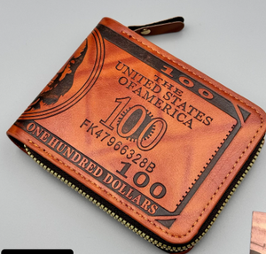 PU Leather Dollar Wallet Mimarta