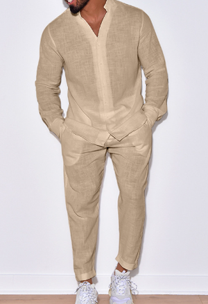 Men's Linen Outfit (One Set) Mimarta