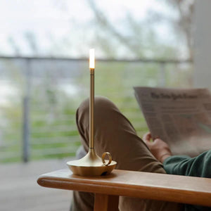 Modern Minimalist LED Vintage Candle Table Lamp Mimarta
