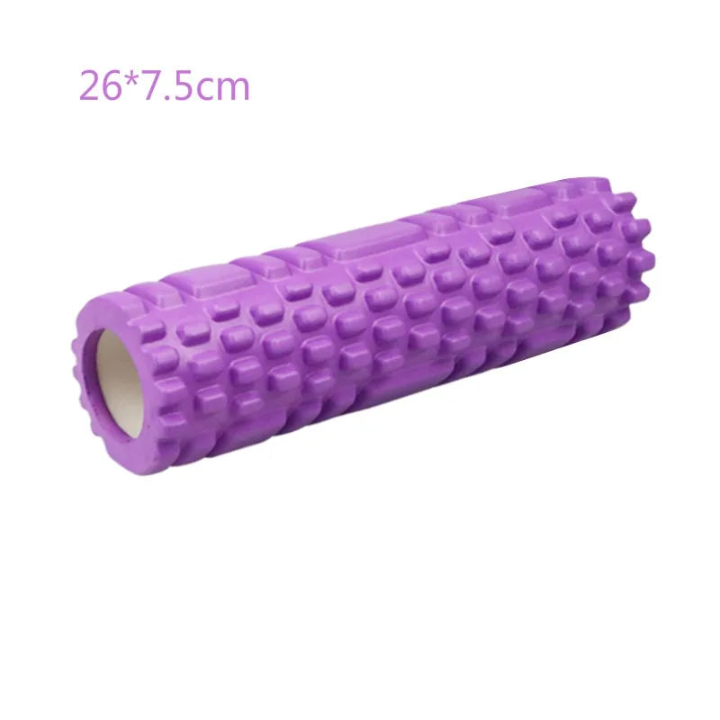 Fitness Foam Roller Set: Yoga Column &amp; Soft Yoga Block Rieworkes