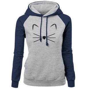 Women's Autumn Winter Coat and Hoodie Set Mimarta
