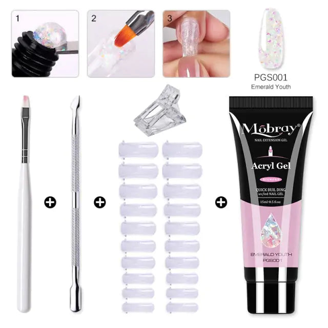 Nail Quick Building Crystal Gel Rieworkes