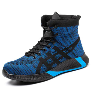 Men's Winter Plush Safety Work Boots - Warm & Breathable Mimarta