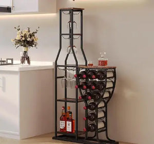 Hanging Wine Glass Holder Wine Storage Rack Rieworkes