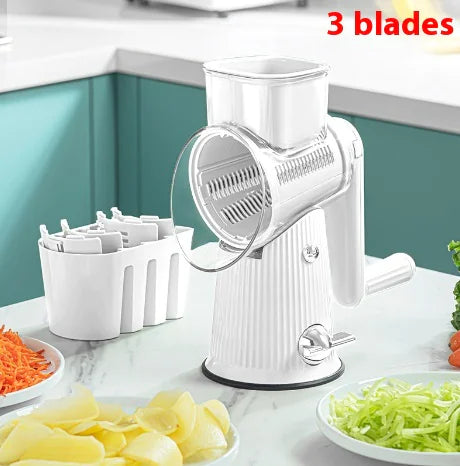 Multifunctional Hand Roller Vegetable Cutter &amp; Shredder Rieworkes