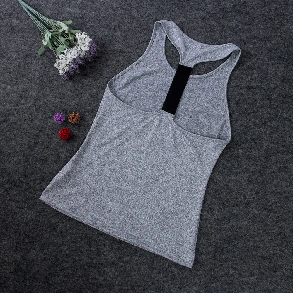 Casual Sleeveless Women  Yoga Shirts Rieworkes