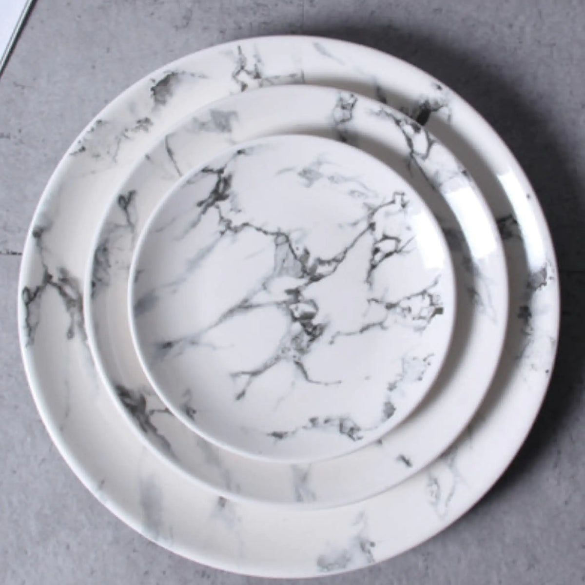 Marble Round Plate 8" Rieworkes