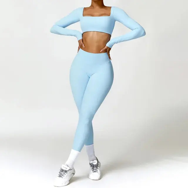 2 Pieces Women's Yoga Tracksuit Rieworkes