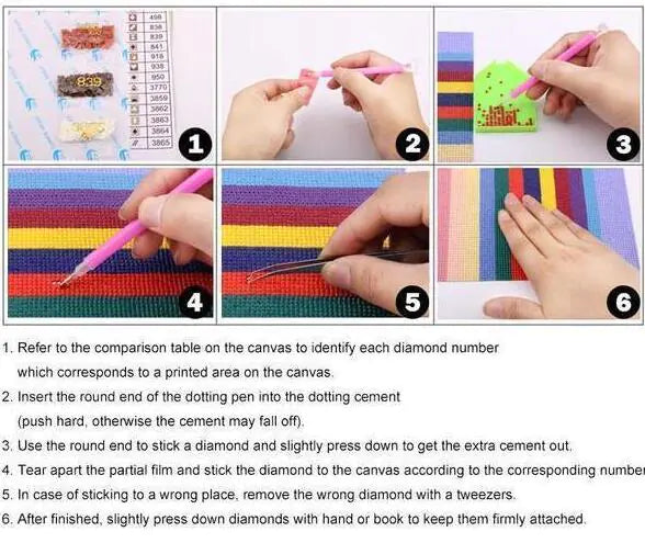 Diamond Painting Cross Stitch DIY Magic Woman Mimarta