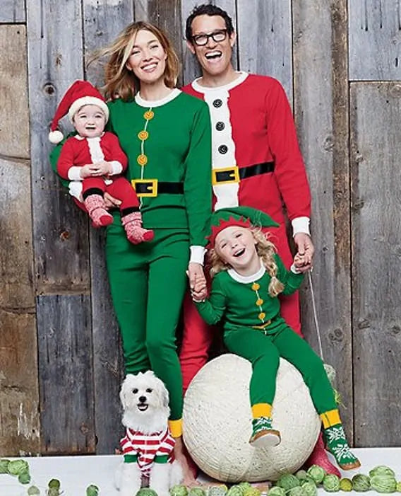Santa Christmas Pajamas Rieworkes