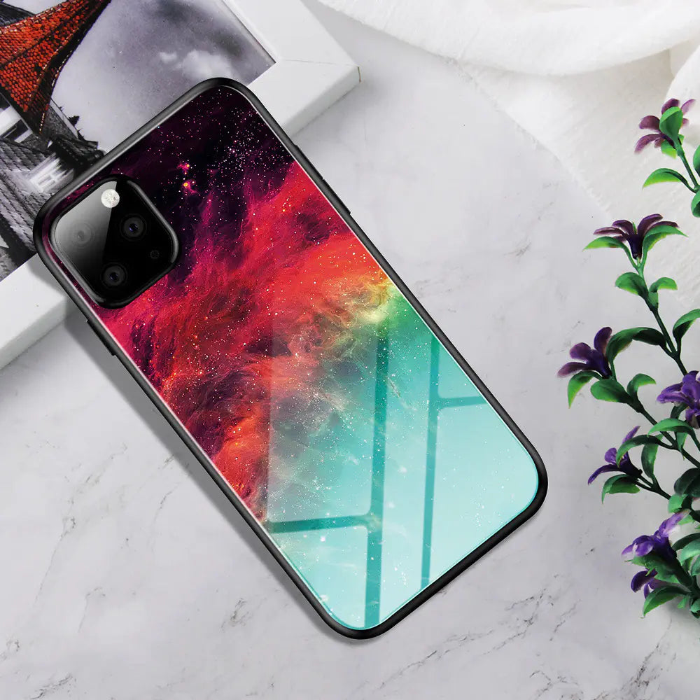 Gradient Glass Phone Case for iPhone 11 and XS Max Mimarta