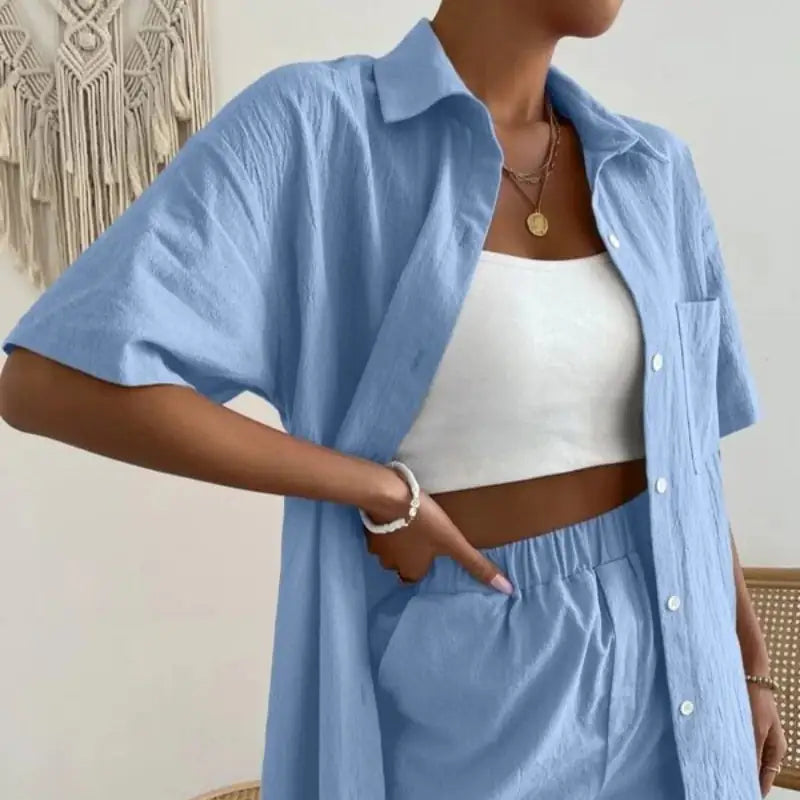 Style Shorts and Shirt Set Rieworkes