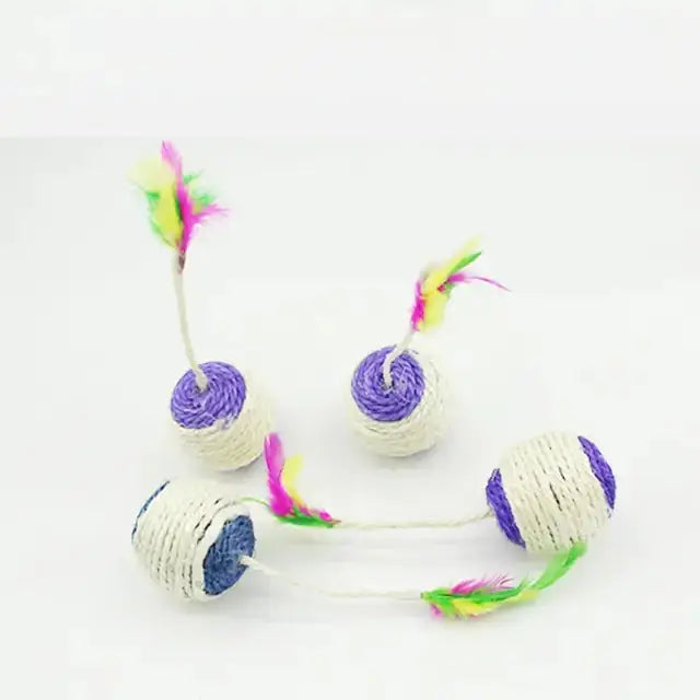 Cat Scratching Ball Toy Rieworkes