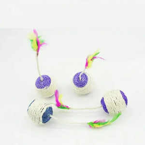 Cat Scratching Ball Toy Rieworkes